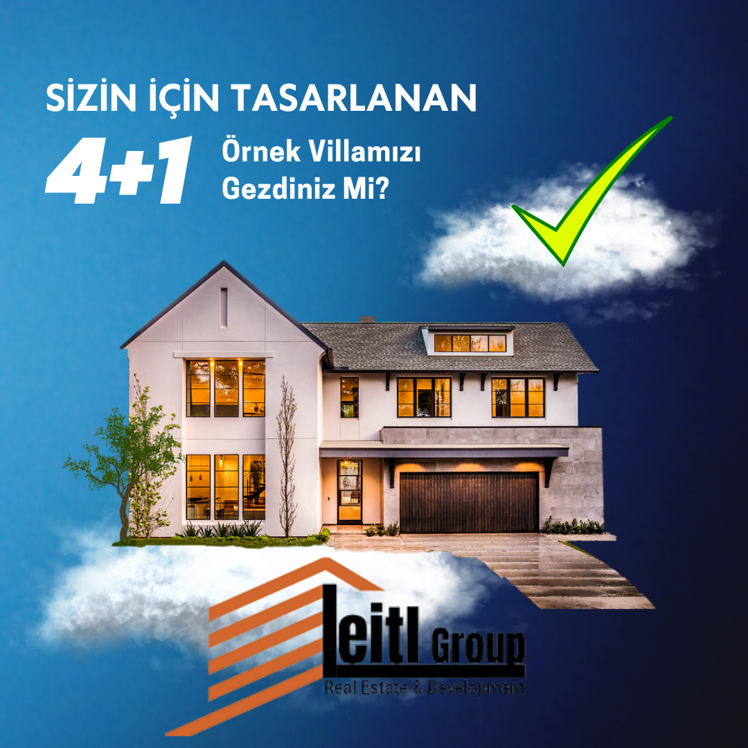 Alanya'da satılık modern villa